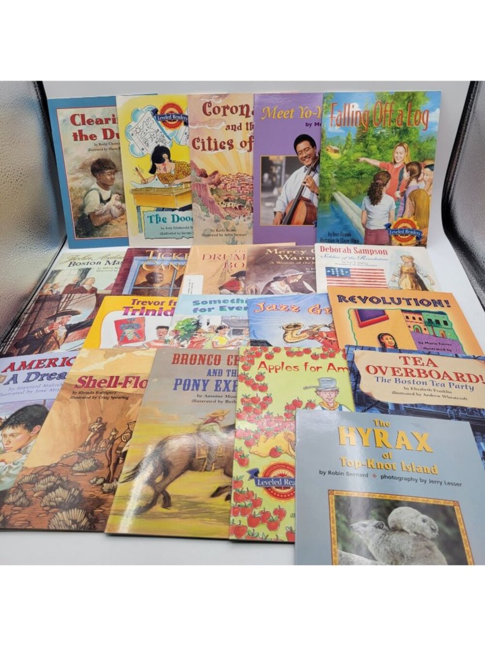 Houghton Mifflin Leveled Readers Huge Lot of 21 Booklet Books for Level 5  BK310